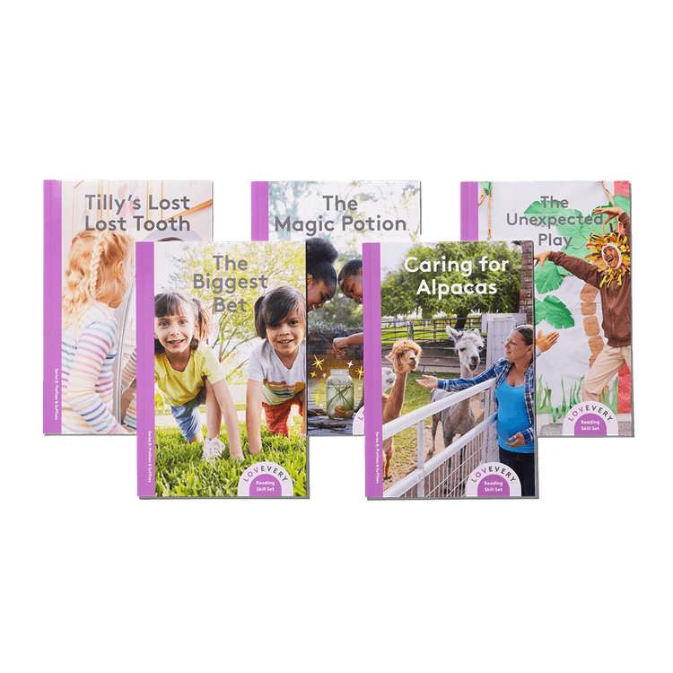 Lovevery Reading Skill Set Part 3 Prefixes & Suffixes Book Series