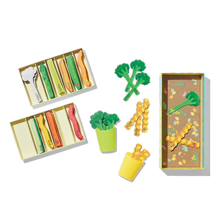 Lovevery Reading Skill Set Part 2 Games Sticky Word Snack Sticks