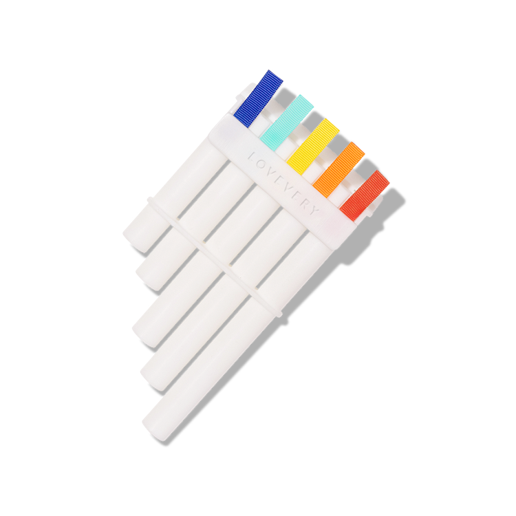 The Music Set: Color Tab Pan Flute
