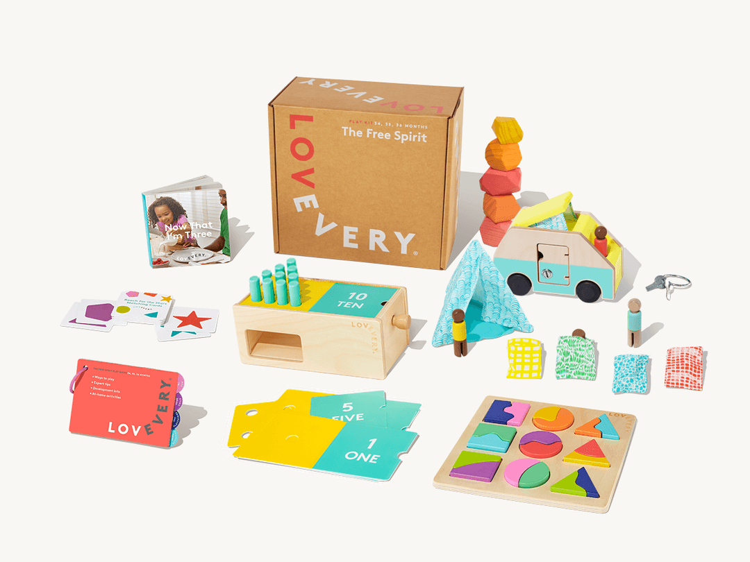 The Free Spirit Play Kit by Lovevery