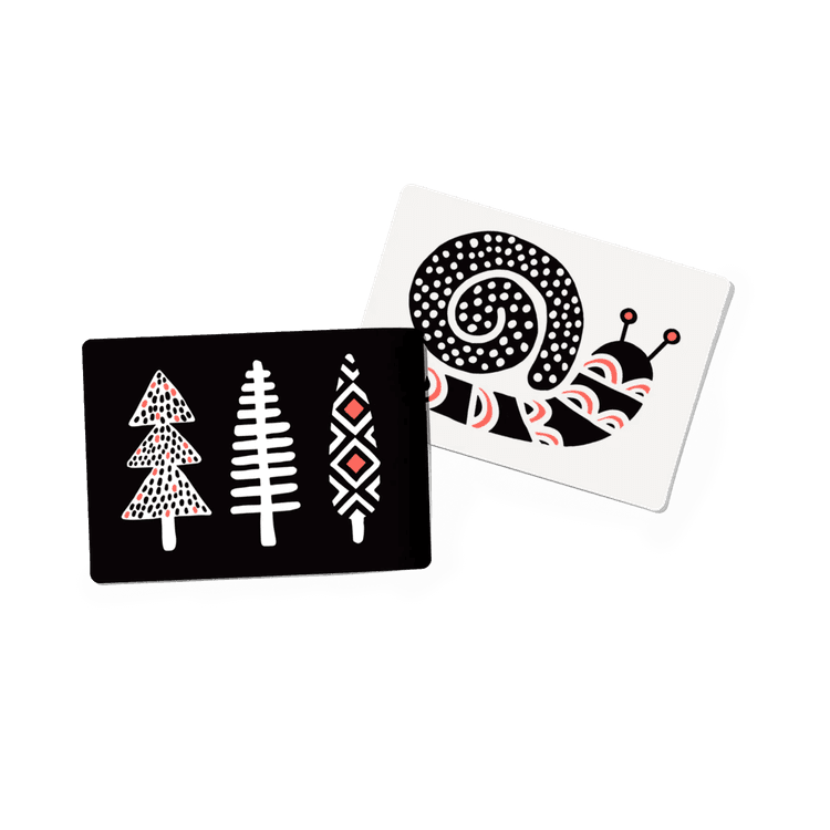 Black & White Card Set from The Charmer Play Kit