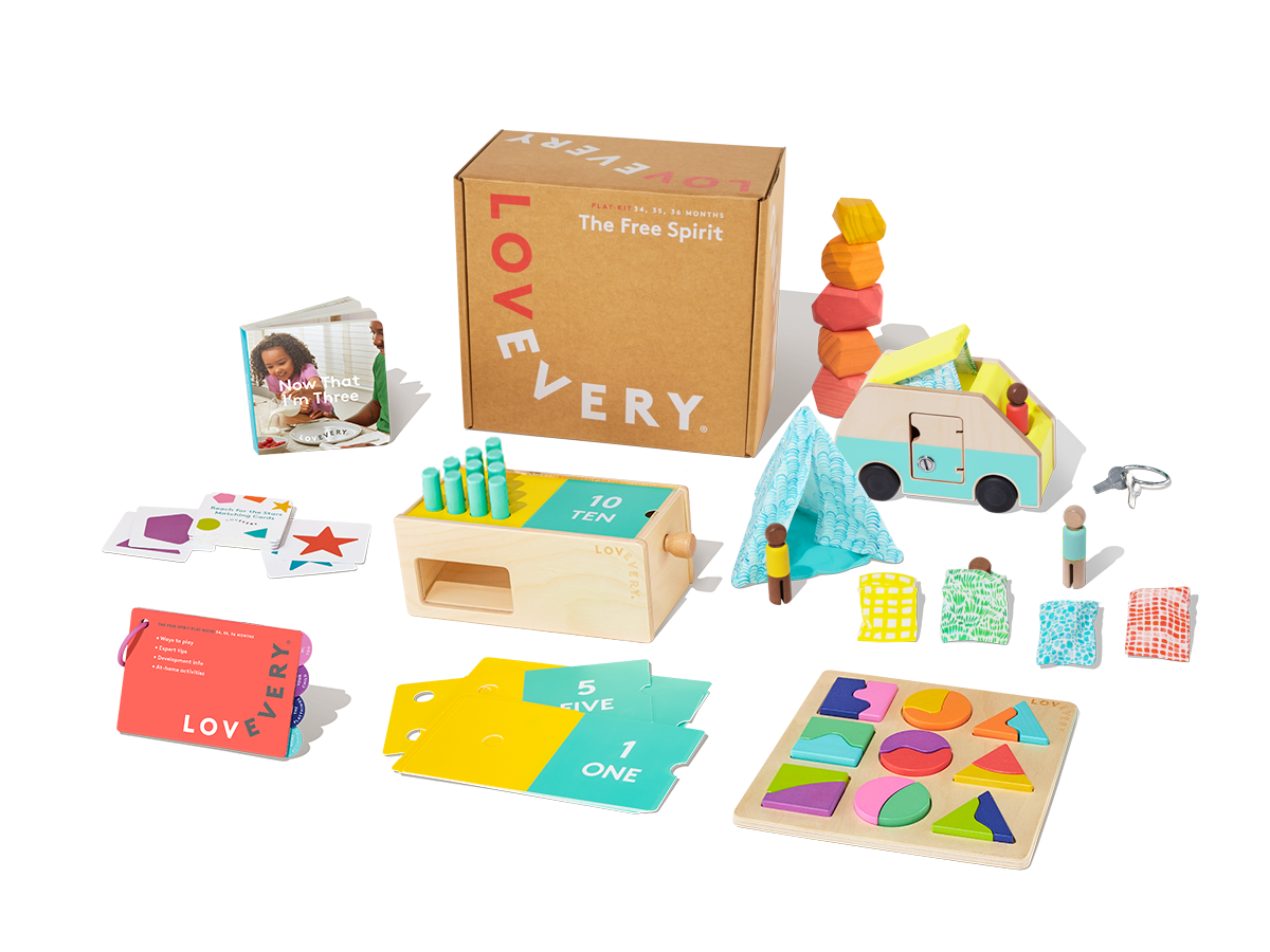 The Free Spirit Play Kit by Lovevery