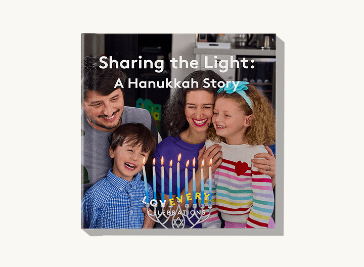 Lovevery Book Sharing the Light Hanukkah